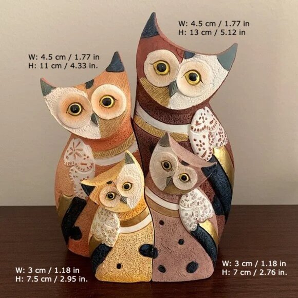 Owl Family Decor - Picture 6 of 6